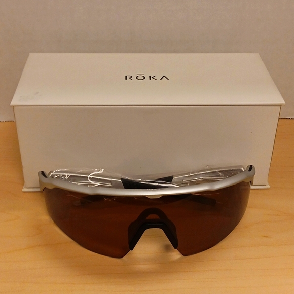 ROKA S R - 1  Semi-Rimless Shield Sunglasses - Picture 1 of 4